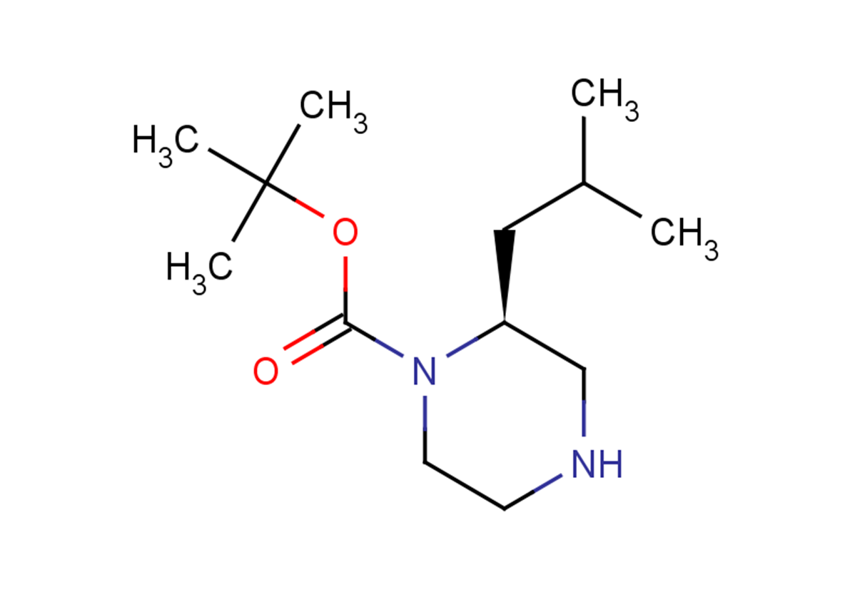 tert-butyl (2S)-2-(2-methylpropyl)piperazine-1-carboxylate