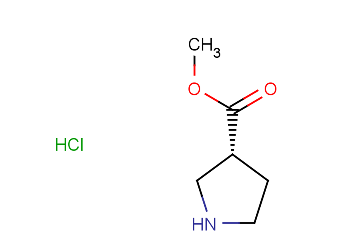 methyl (3R)-pyrrolidine-3-carboxylate hydrochloride