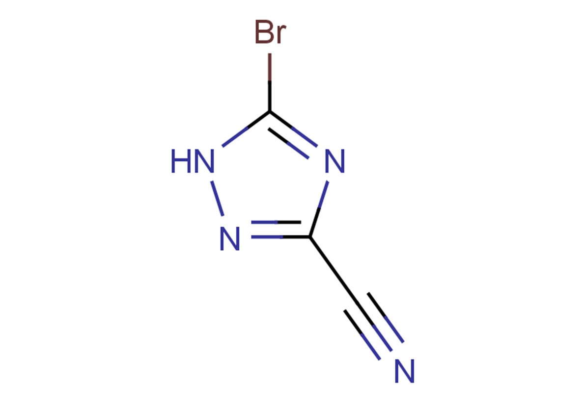 5-bromo-1H-1,2,4-triazole-3-carbonitrile