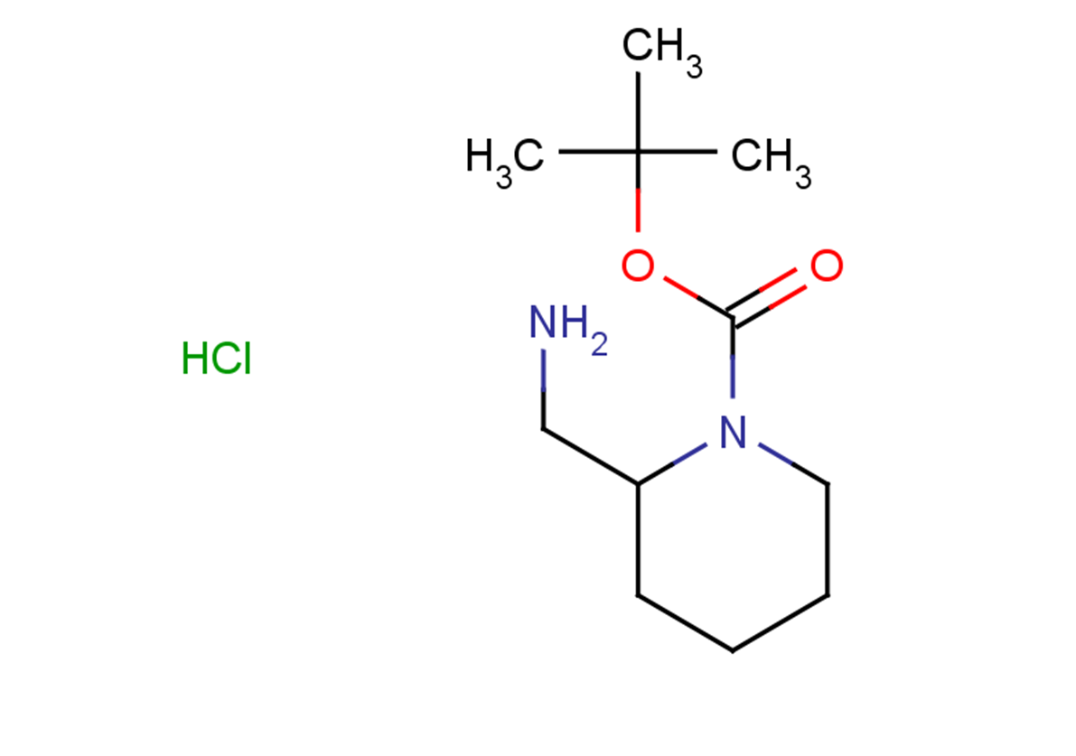 tert-butyl 2-(aminomethyl)piperidine-1-carboxylate hydrochloride