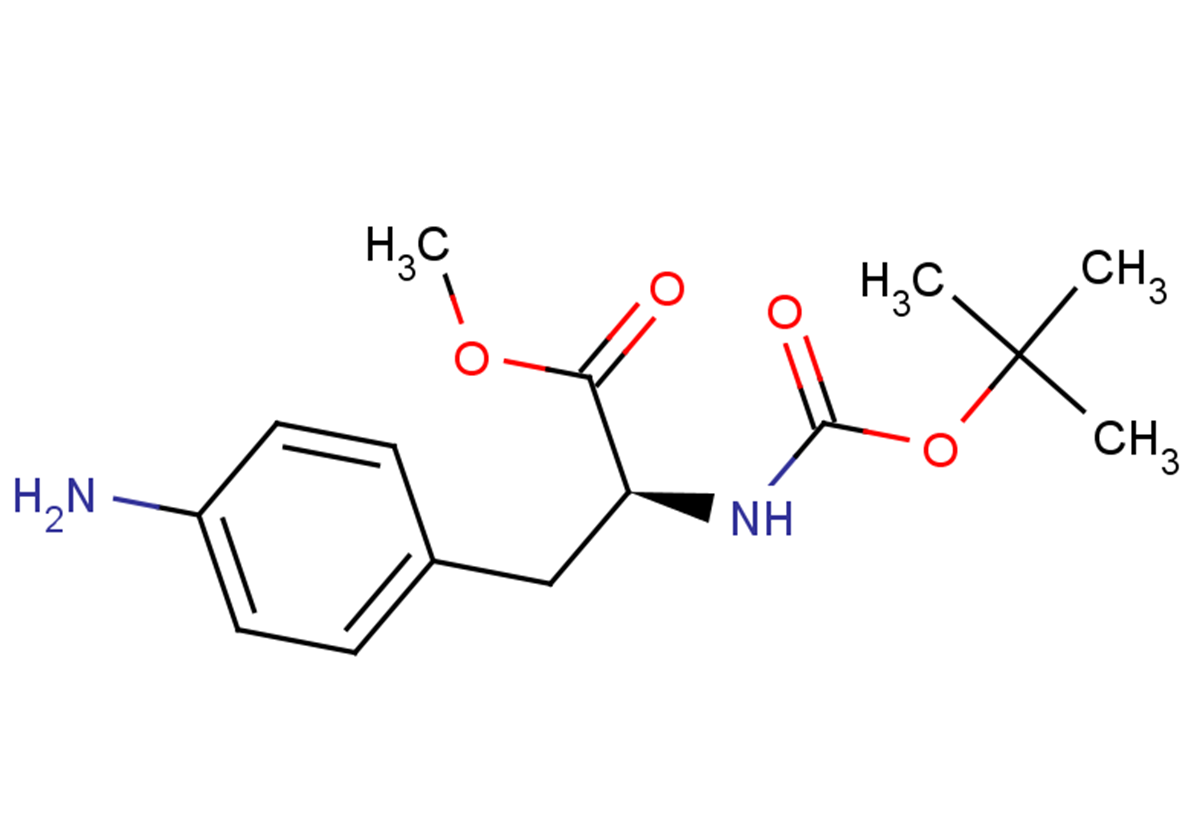 methyl (2S)-3-(4-aminophenyl)-2-{[(tert-butoxy)carbonyl]amino}propanoate