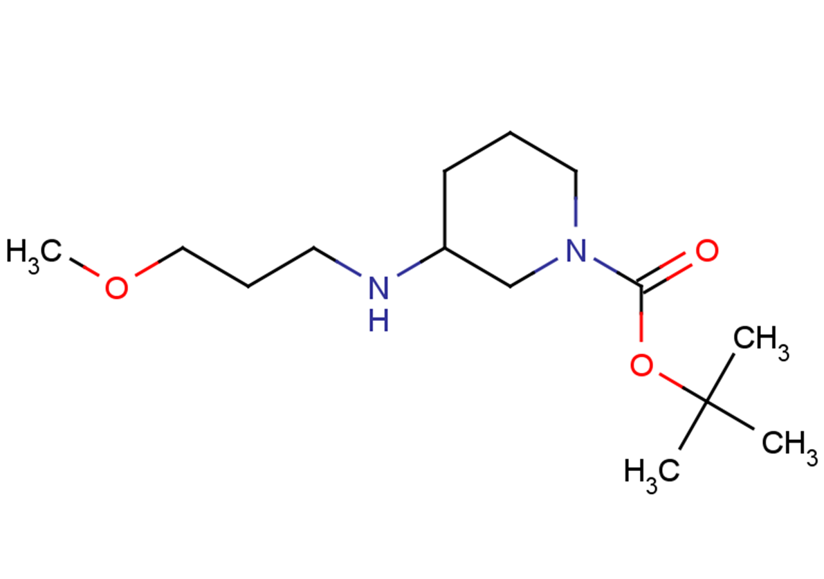 tert-butyl 3-[(3-methoxypropyl)amino]piperidine-1-carboxylate