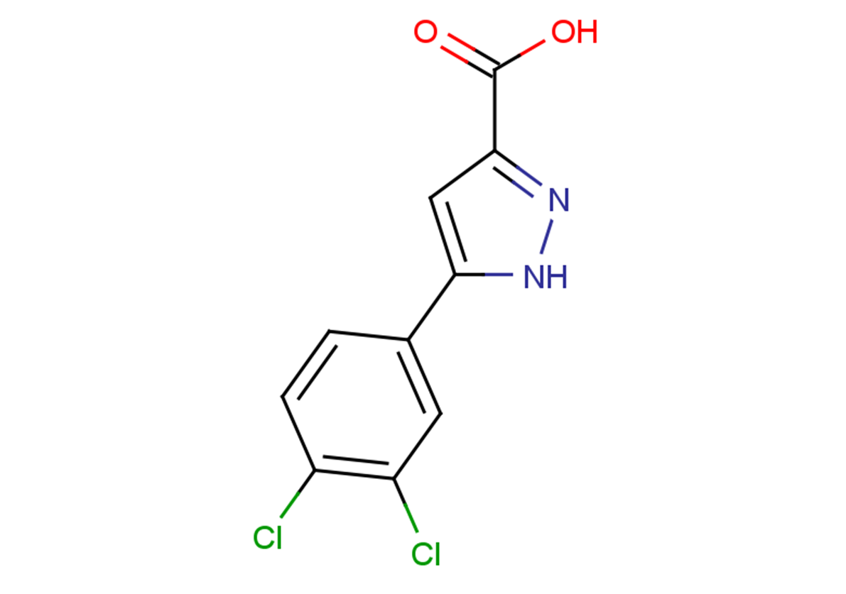 5-(3,4-dichlorophenyl)-1H-pyrazole-3-carboxylic acid