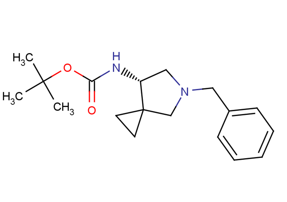 tert-butyl N-[(7S)-5-benzyl-5-azaspiro[2.4]heptan-7-yl]carbamate