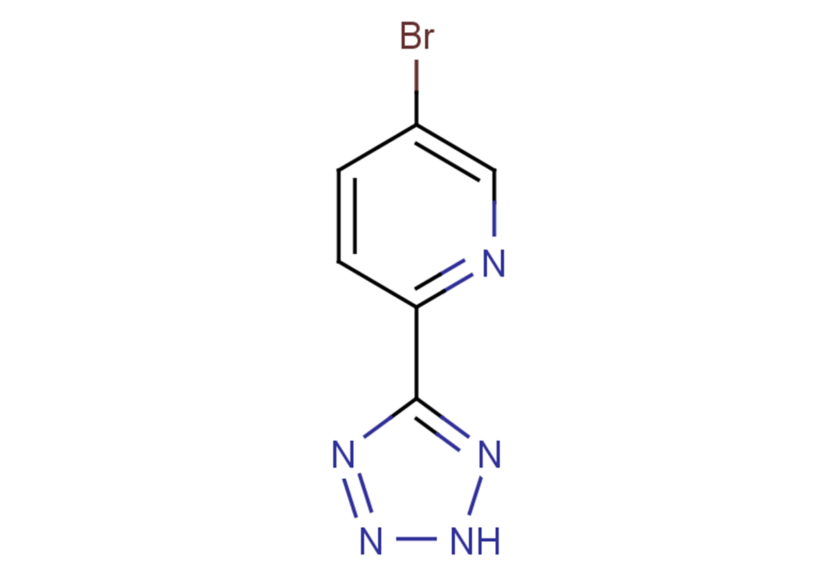5-bromo-2-(2H-1,2,3,4-tetrazol-5-yl)pyridine