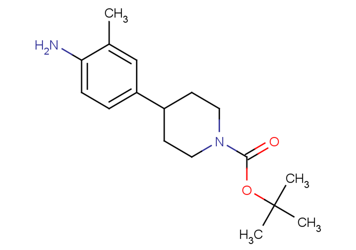 tert-butyl 4-(4-amino-3-methylphenyl)piperidine-1-carboxylate