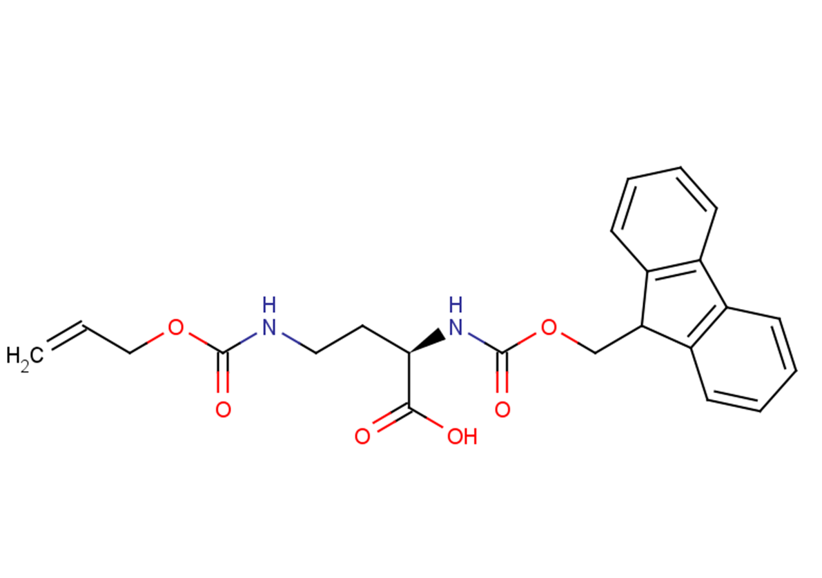 (2R)-2-{[(9H-fluoren-9-ylmethoxy)carbonyl]amino}-4-{[(prop-2-en-1-yloxy)carbonyl]amino}butanoic acid