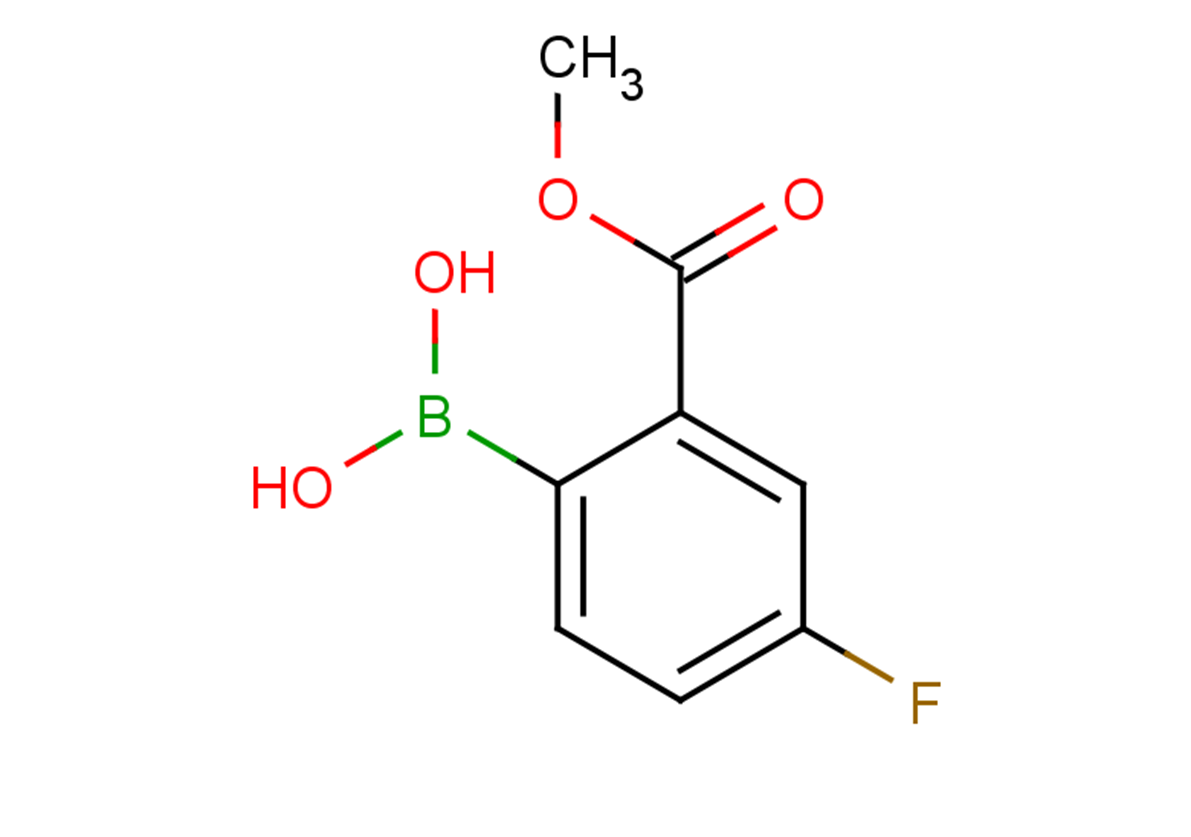 methyl 2-(dihydroxyboranyl)-5-fluorobenzoate