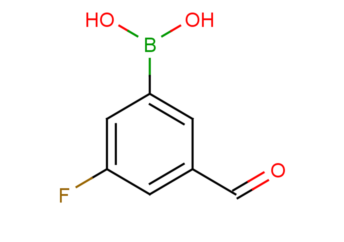 3-(dihydroxyboranyl)-5-fluorobenzaldehyde
