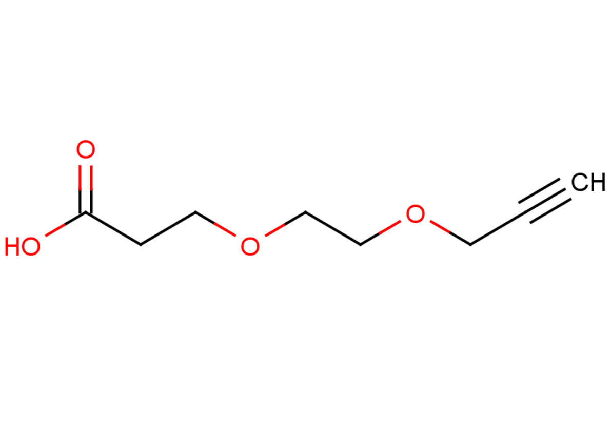3-[2-(prop-2-yn-1-yloxy)ethoxy]propanoic acid