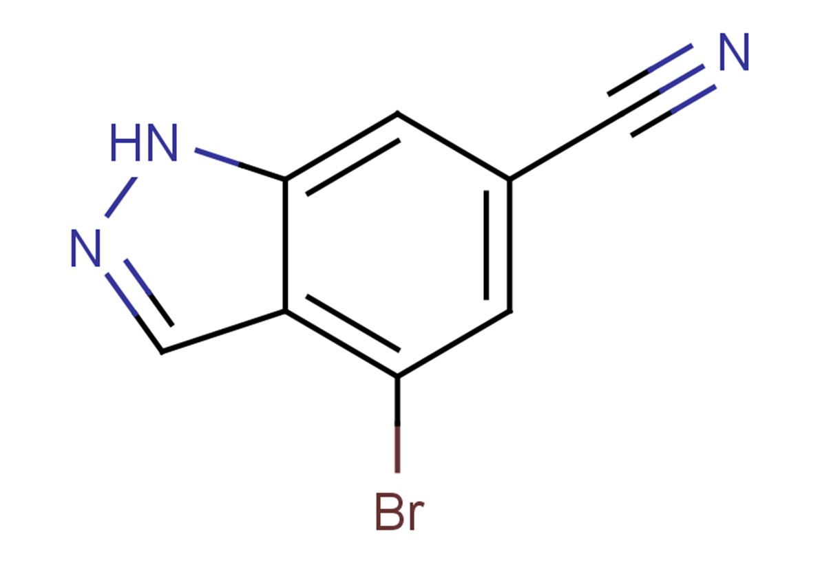 4-bromo-1H-indazole-6-carbonitrile