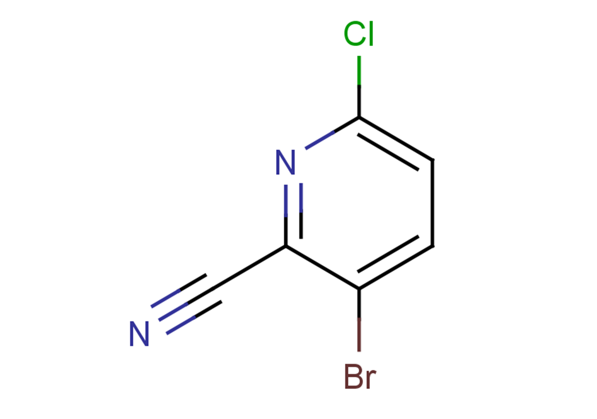 3-bromo-6-chloropyridine-2-carbonitrile