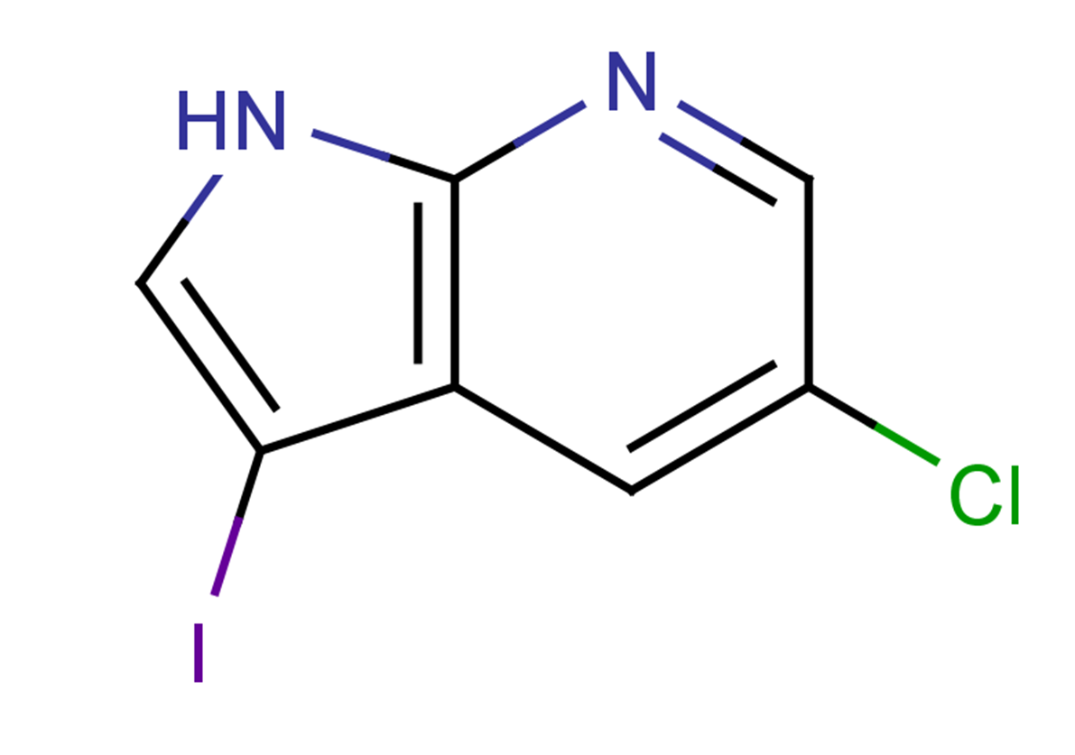 5-chloro-3-iodo-1H-pyrrolo[2,3-b]pyridine