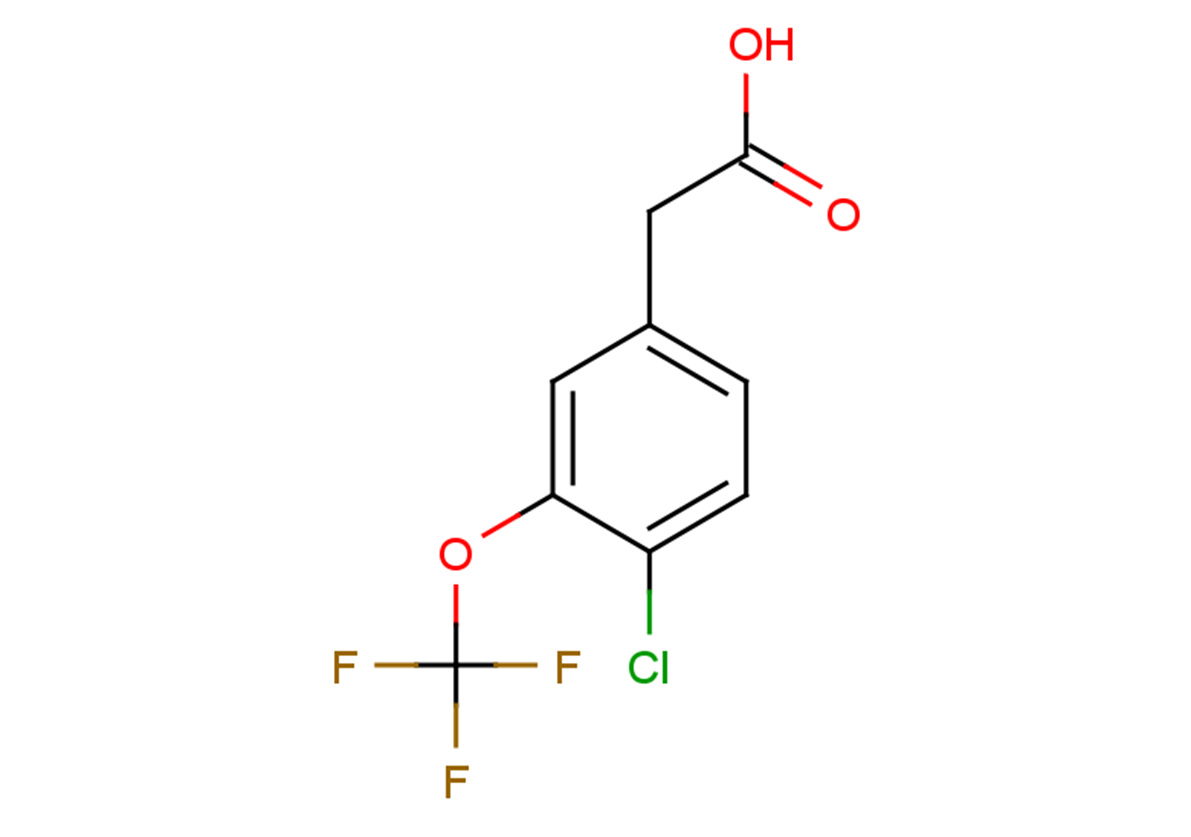2-[4-chloro-3-(trifluoromethoxy)phenyl]acetic acid
