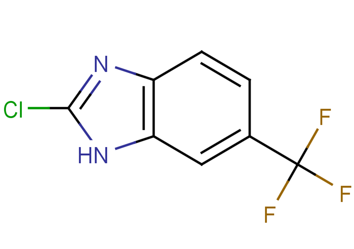 2-chloro-6-(trifluoromethyl)-1H-1,3-benzodiazole