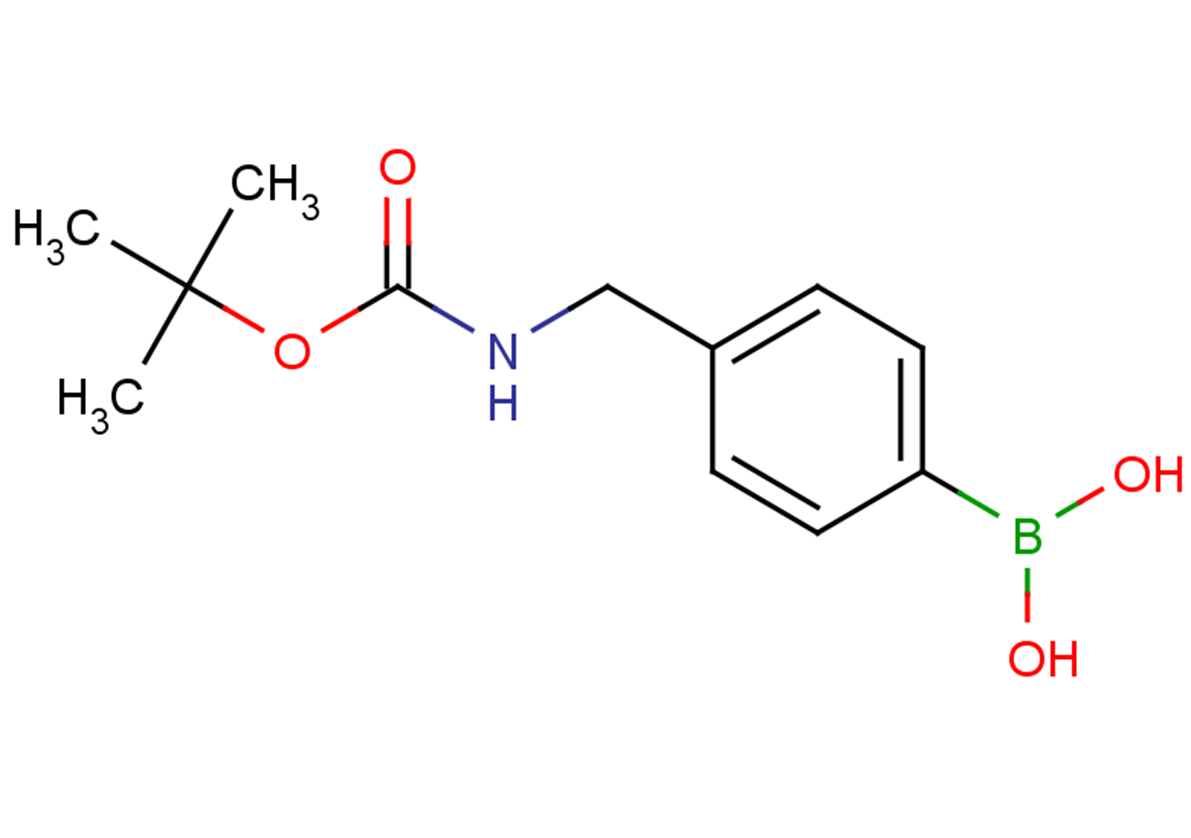 tert-butyl N-{[4-(dihydroxyboranyl)phenyl]methyl}carbamate