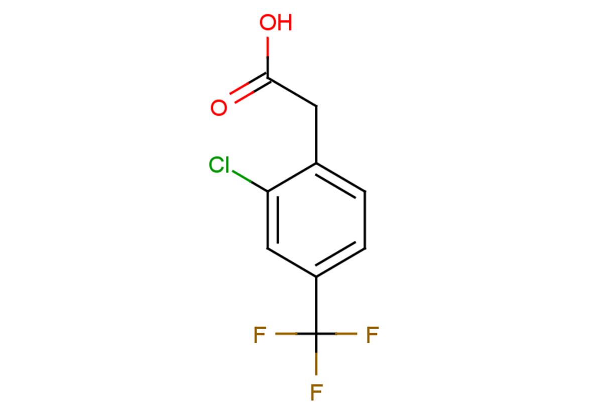 2-[2-chloro-4-(trifluoromethyl)phenyl]acetic acid