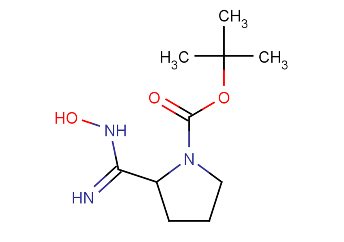 tert-butyl 2-(N-hydroxycarbamimidoyl)pyrrolidine-1-carboxylate