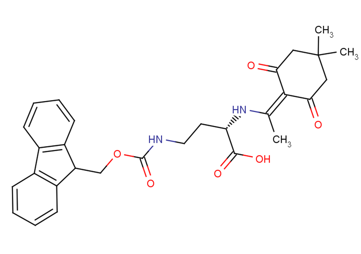 (2S)-2-{[1-(4,4-dimethyl-2,6-dioxocyclohexylidene)ethyl]amino}-4-{[(9H-fluoren-9-ylmethoxy)carbonyl]amino}butanoic acid