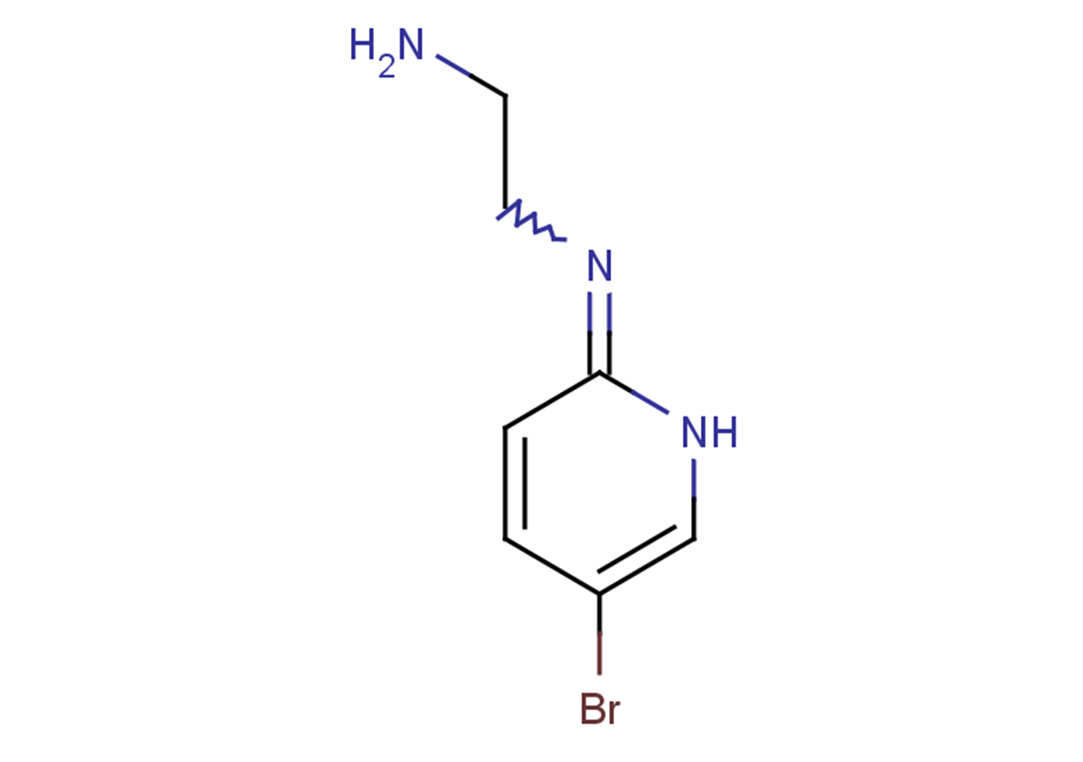 N-(2-aminoethyl)-5-bromo-1,2-dihydropyridin-2-imine