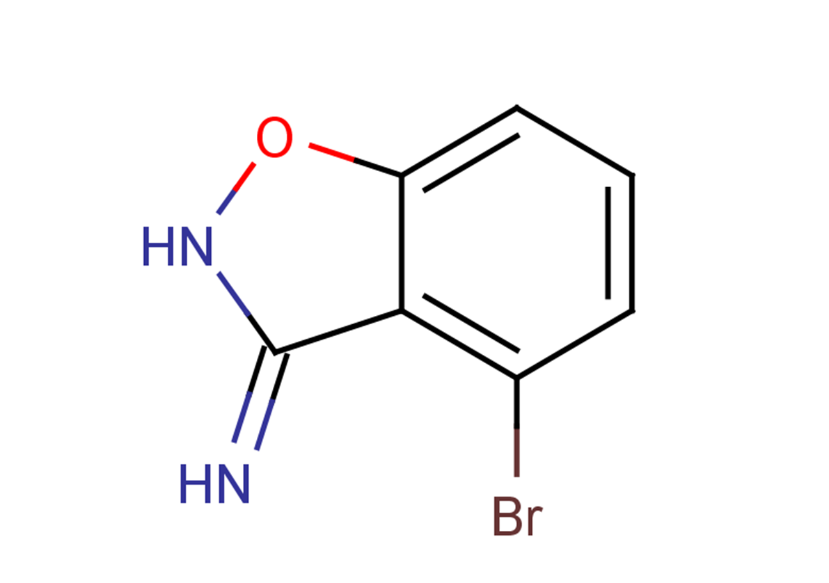 4-bromo-2,3-dihydro-1,2-benzoxazol-3-imine