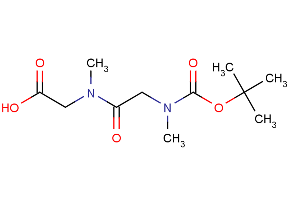 2-(2-{[(tert-butoxy)carbonyl](methyl)amino}-N-methylacetamido)acetic acid