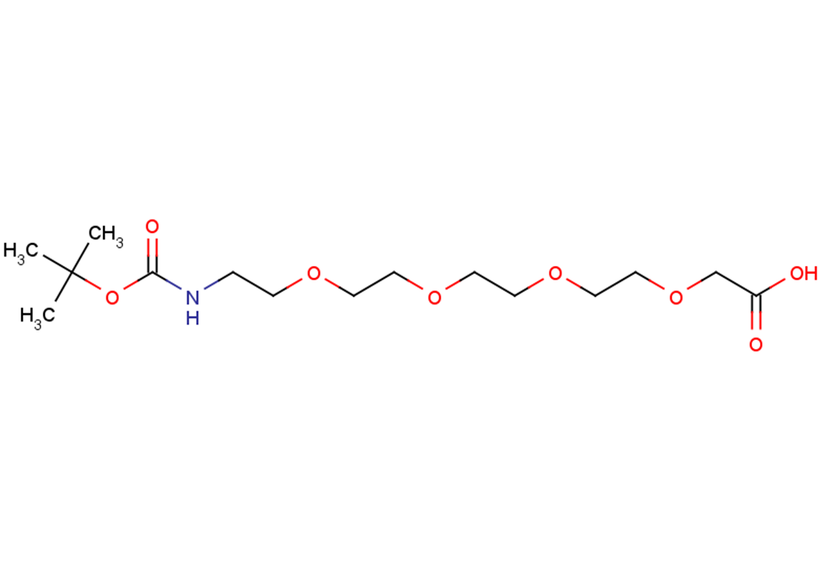14-{[(tert-butoxy)carbonyl]amino}-3,6,9,12-tetraoxatetradecanoic acid