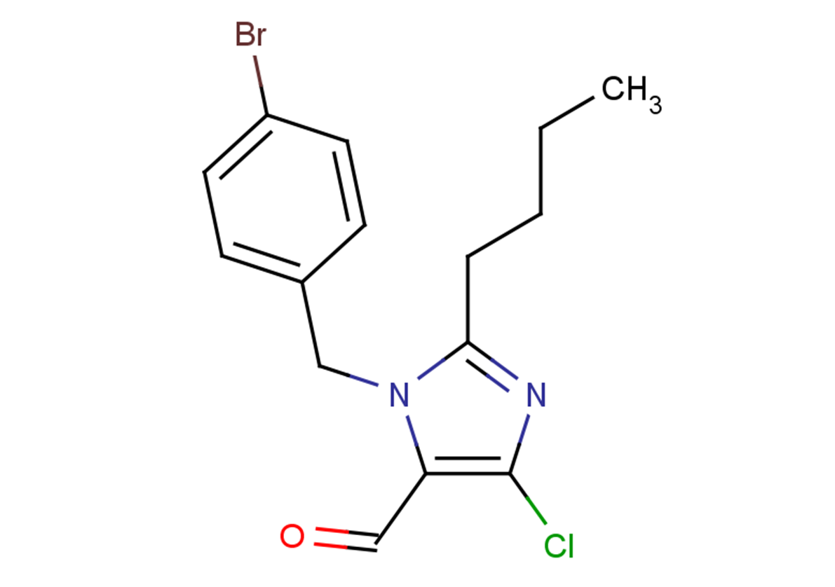 1-[(4-bromophenyl)methyl]-2-butyl-4-chloro-1H-imidazole-5-carbaldehyde