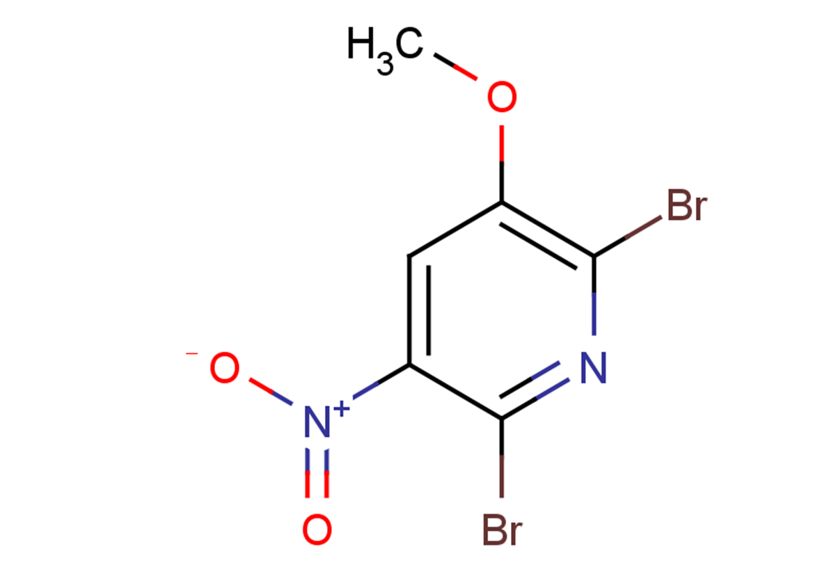 2,6-dibromo-3-methoxy-5-nitropyridine