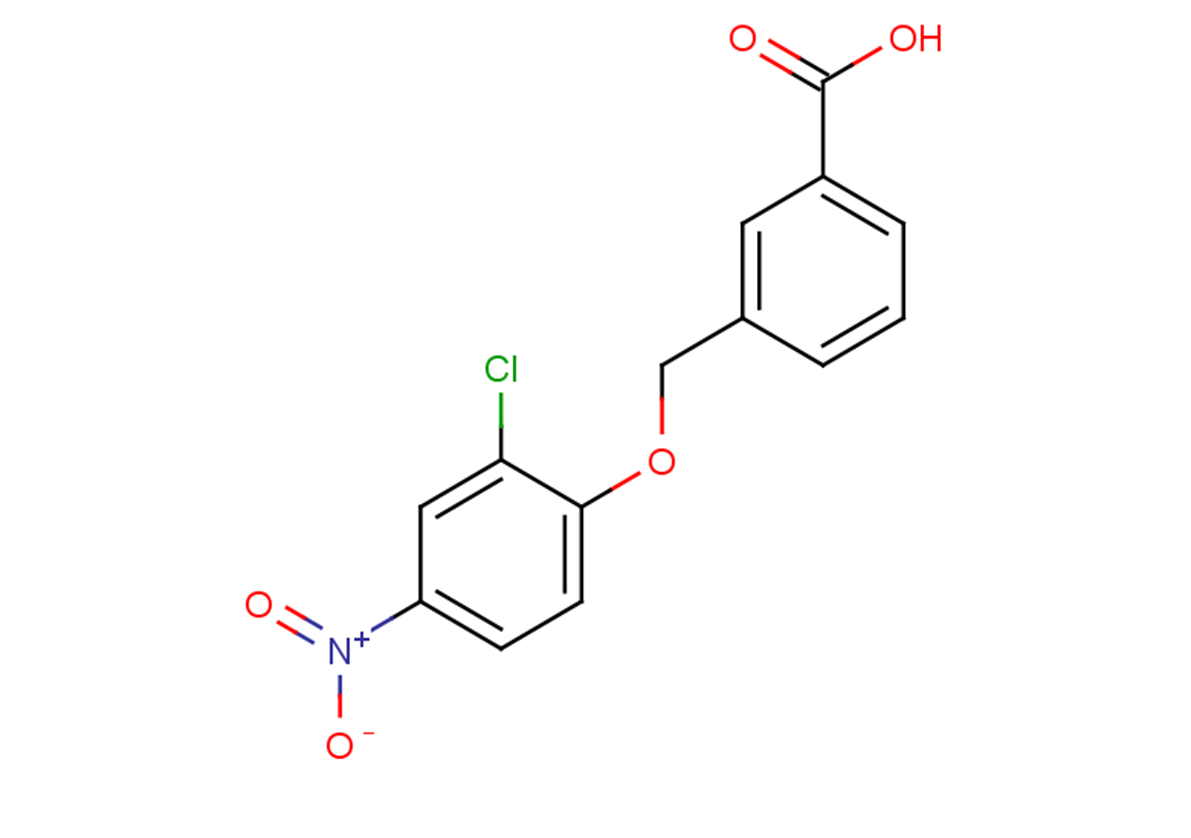 3-(2-chloro-4-nitrophenoxymethyl)benzoic acid