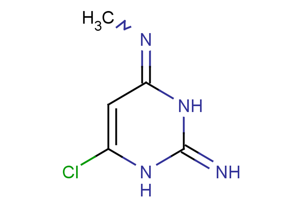 6-chloro-4-N-methyl-1,2,3,4-tetrahydropyrimidine-2,4-diimine