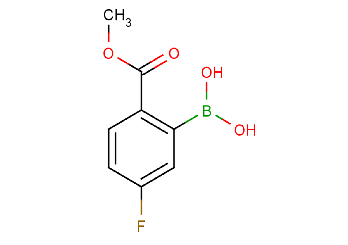 methyl 2-(dihydroxyboranyl)-4-fluorobenzoate