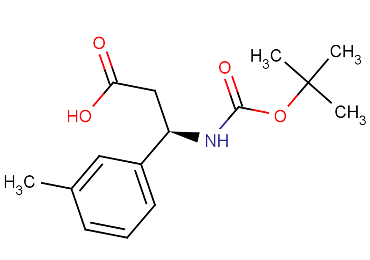 (3R)-3-{[(tert-butoxy)carbonyl]amino}-3-(3-methylphenyl)propanoic acid