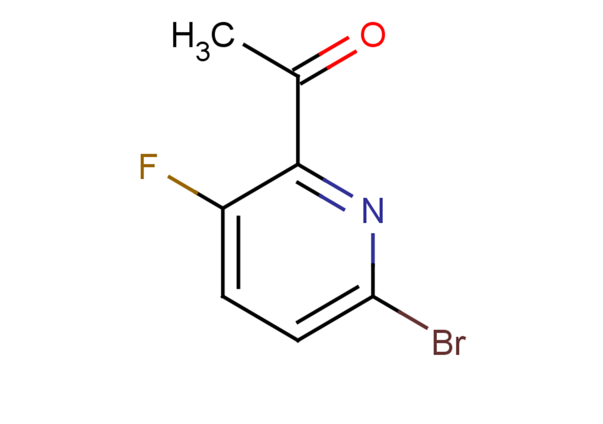 1-(6-bromo-3-fluoropyridin-2-yl)ethan-1-one