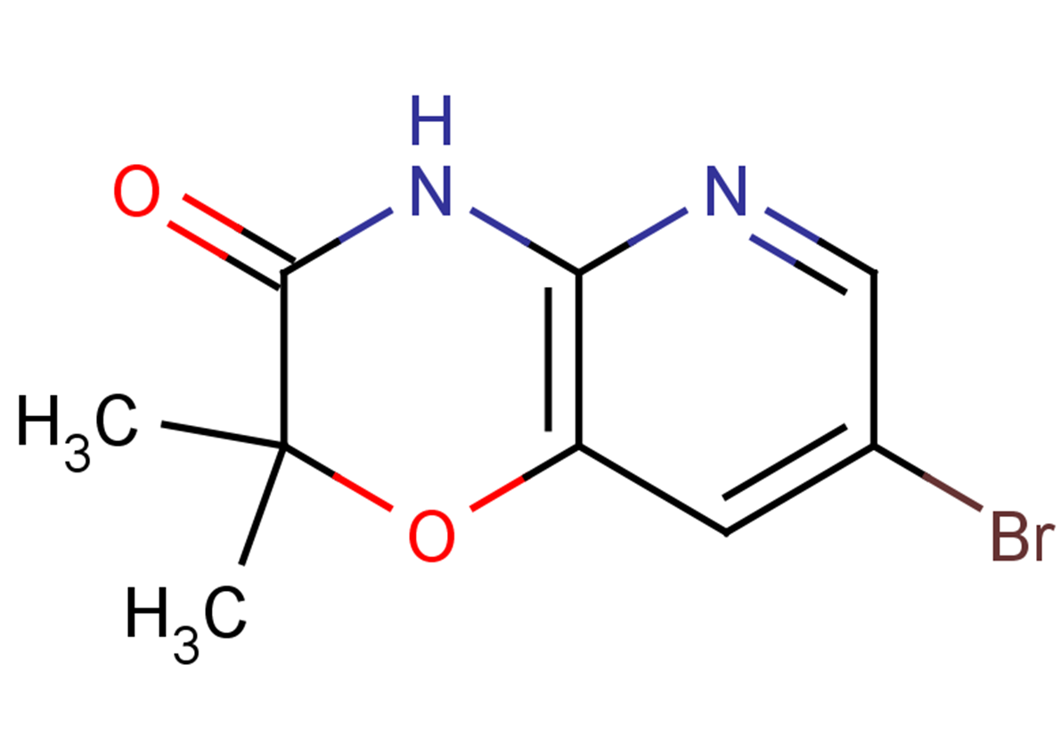 7-bromo-2,2-dimethyl-2H,3H,4H-pyrido[3,2-b][1,4]oxazin-3-one