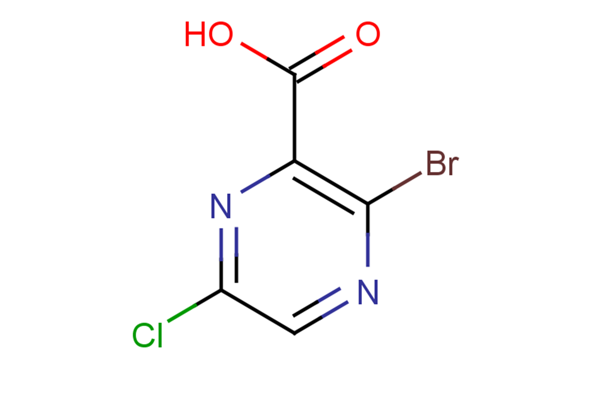 3-bromo-6-chloropyrazine-2-carboxylic acid