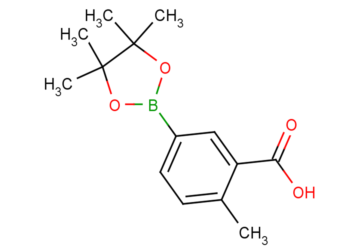 2-methyl-5-(4,4,5,5-tetramethyl-1,3,2-dioxaborolan-2-yl)benzoic acid