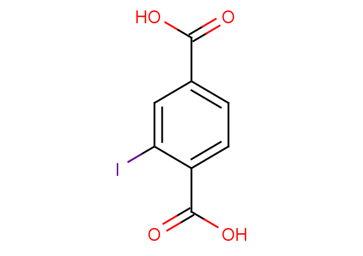 2-iodobenzene-1,4-dicarboxylic acid