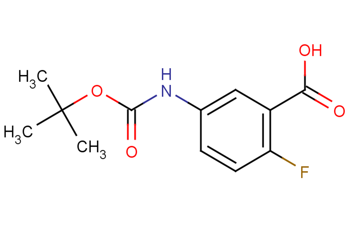 5-{[(tert-butoxy)carbonyl]amino}-2-fluorobenzoic acid