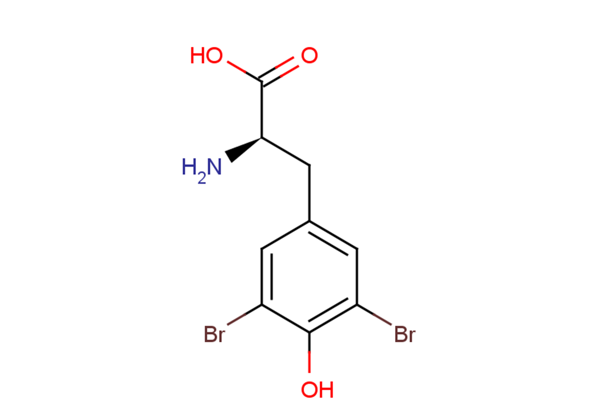 (2R)-2-amino-3-(3,5-dibromo-4-hydroxyphenyl)propanoic acid