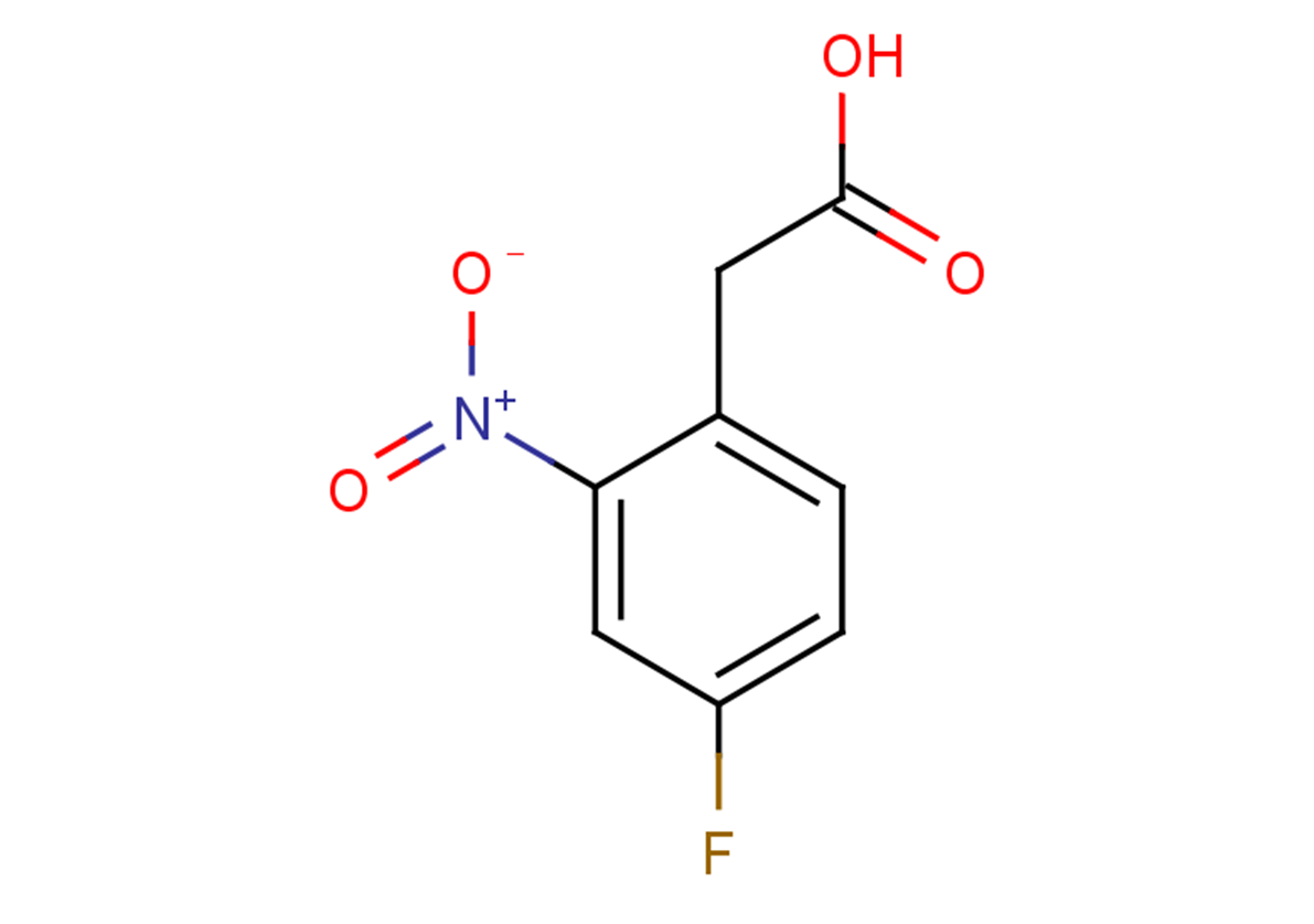 2-(4-fluoro-2-nitrophenyl)acetic acid