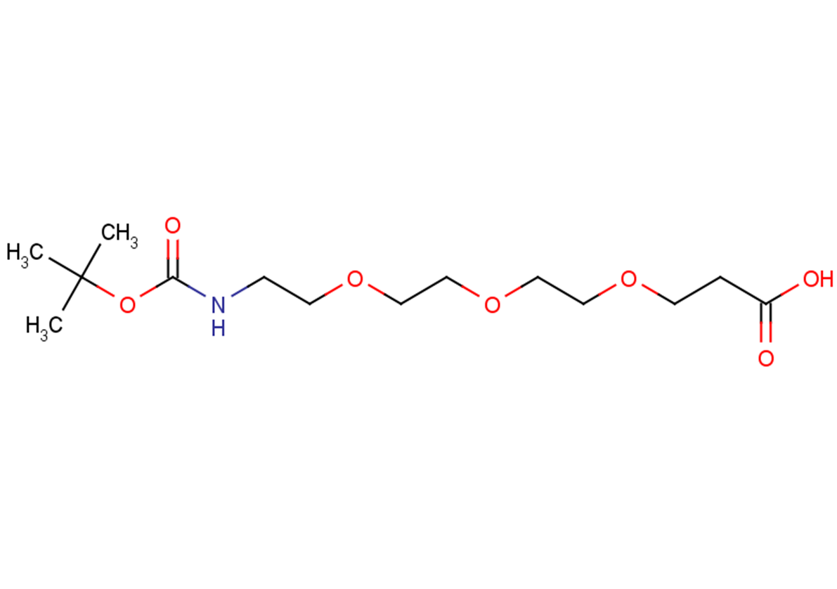 3-{2-[2-(2-{[(tert-butoxy)carbonyl]amino}ethoxy)ethoxy]ethoxy}propanoic acid