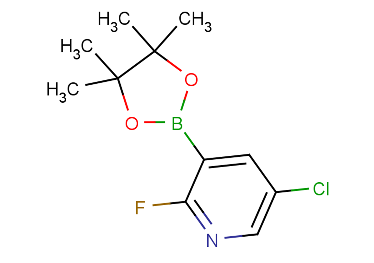5-chloro-2-fluoro-3-(4,4,5,5-tetramethyl-1,3,2-dioxaborolan-2-yl)pyridine