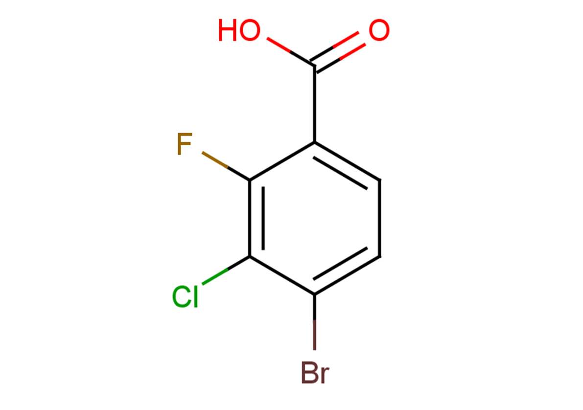 4-bromo-3-chloro-2-fluorobenzoic acid