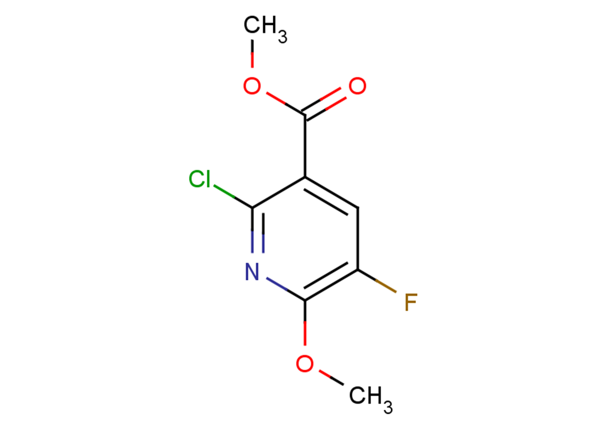 methyl 2-chloro-5-fluoro-6-methoxypyridine-3-carboxylate