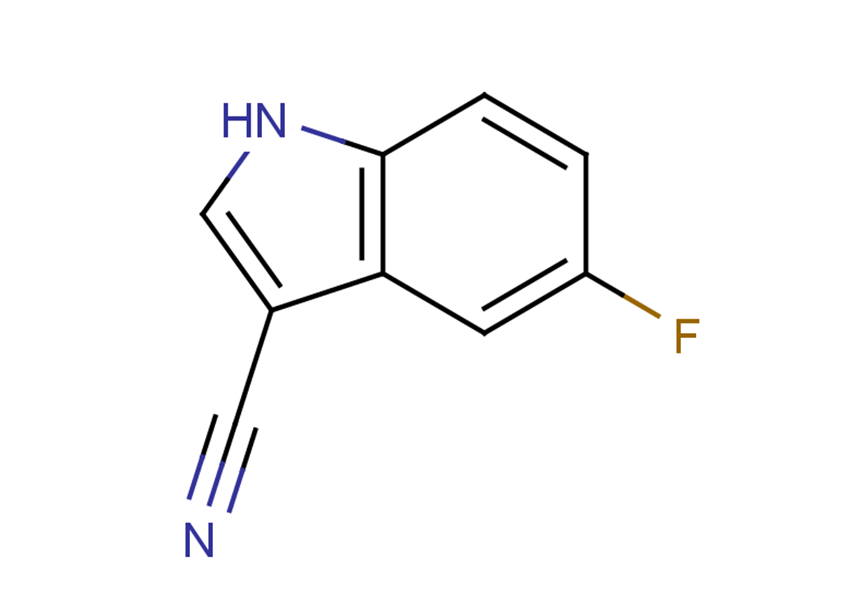 5-fluoro-1H-indole-3-carbonitrile