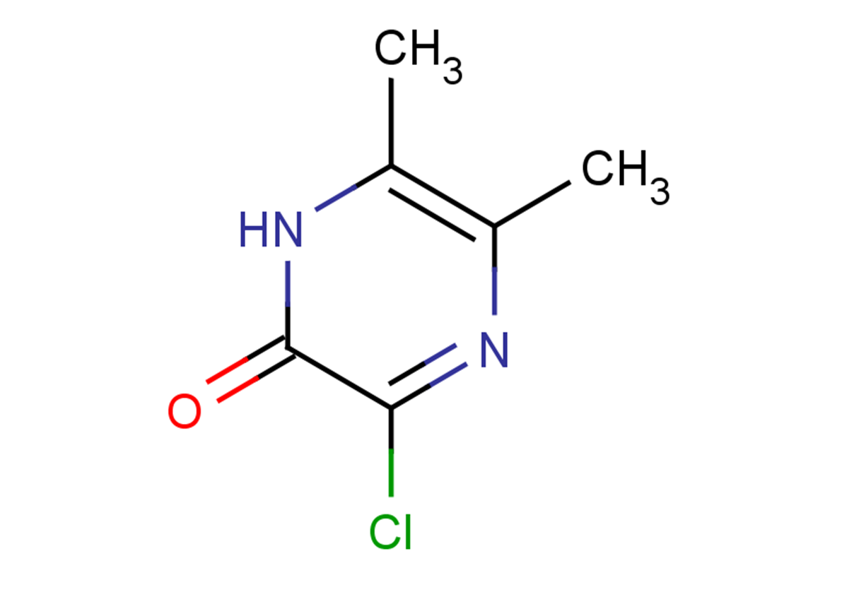 3-chloro-5,6-dimethyl-1,2-dihydropyrazin-2-one