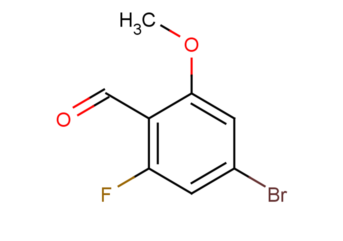 4-bromo-2-fluoro-6-methoxybenzaldehyde