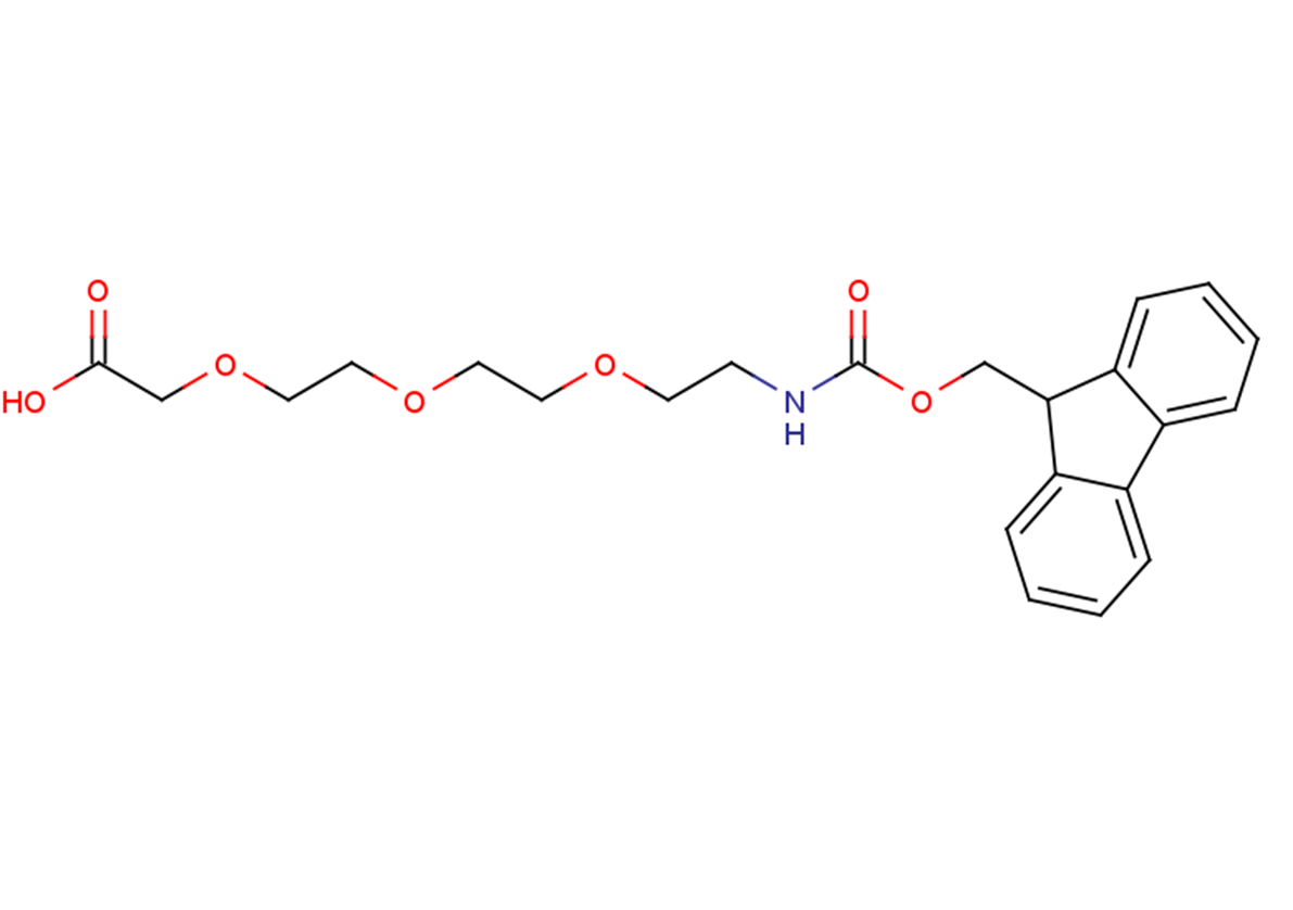 2-{2-[2-(2-{[(9H-fluoren-9-ylmethoxy)carbonyl]amino}ethoxy)ethoxy]ethoxy}acetic acid