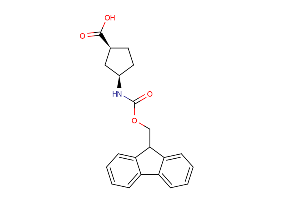 (1S,3R)-3-{[(9H-fluoren-9-ylmethoxy)carbonyl]amino}cyclopentane-1-carboxylic acid
